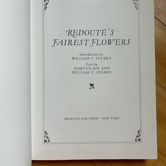 REDOUTE'S FAIREST FLOWERS (Hard Cover) Redoute, Pierre Joseph - Picture 6 of 12